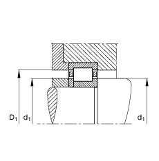 ALS NUP230-E-M1,  DIN 5412-1 ˜ʵҪߴ, λS, ɷx, ּ