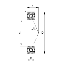 SS HSS71928-E-T-P4S, {(dio)(ji)Ɍ(du)b|  = 25ɂ(c)ܷǽ|ƹ