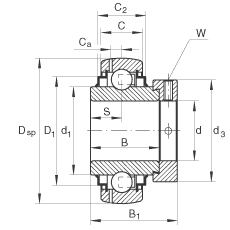 S GE30-KRR-B-FA164, ȦƫiȦλ ɂ(c) R ܷ⣬ʹÜضȵ +250C